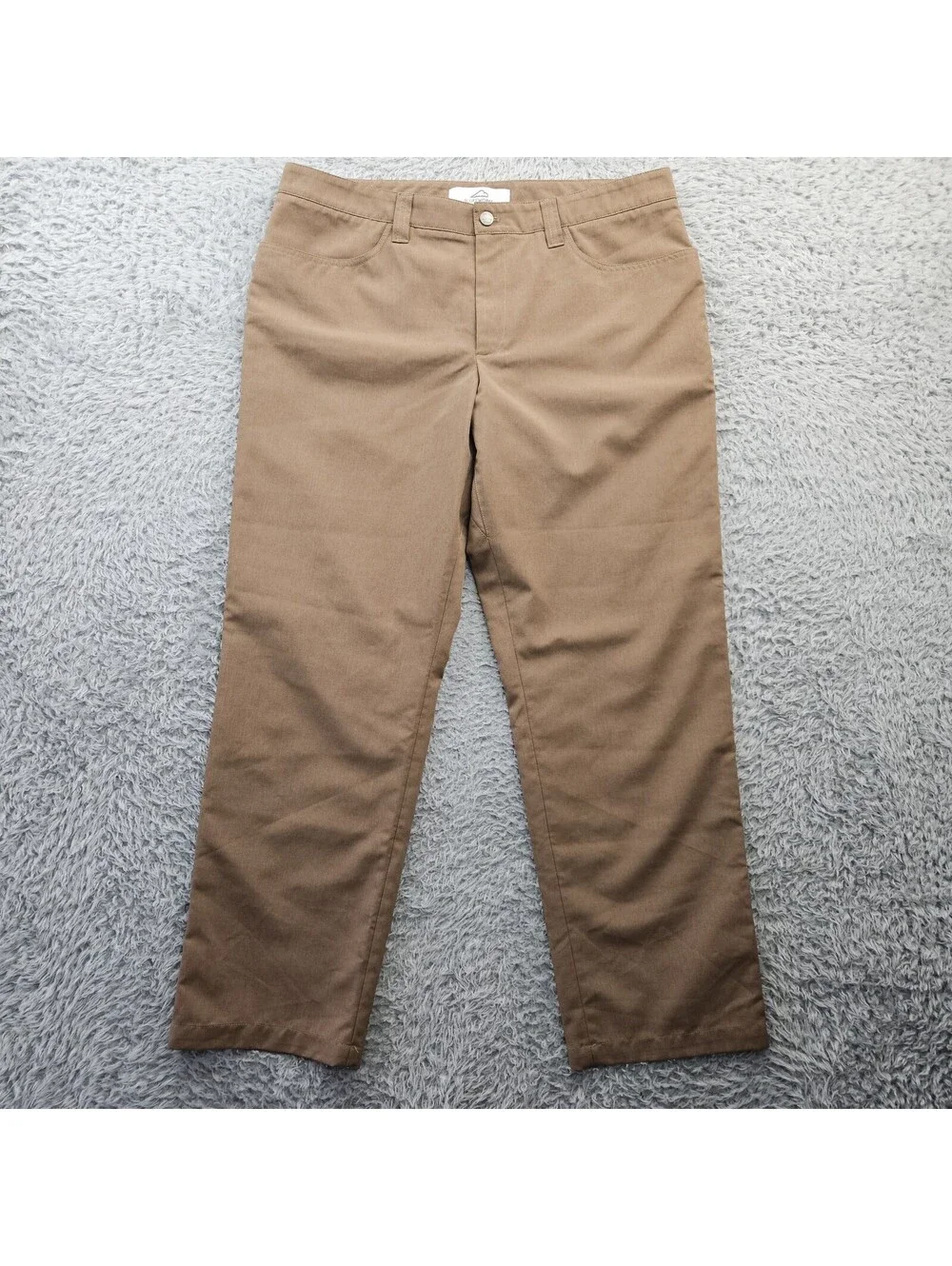BLUFFWORKS COMMUTER Work Play Pants Men Brown 38x32 Made in NYC USA